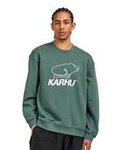 Karhu Basic Logo Sweatshirt - Grün