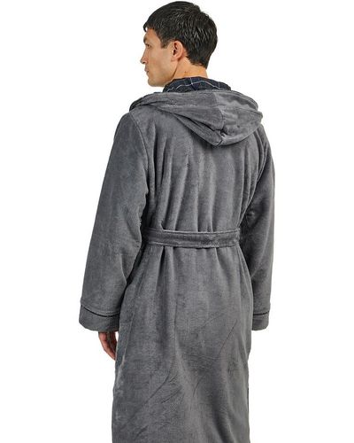 Barbour Angus Dressing Gown - Blau