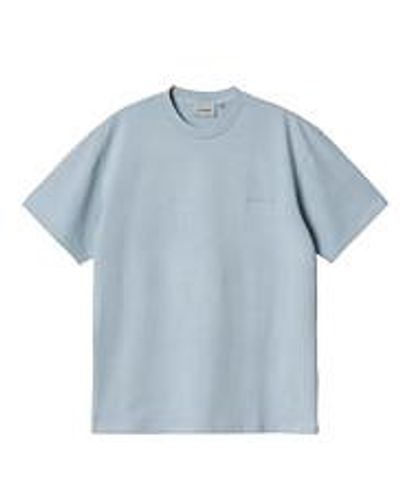 Carhartt S/S Duster Script T-Shirt - Blau