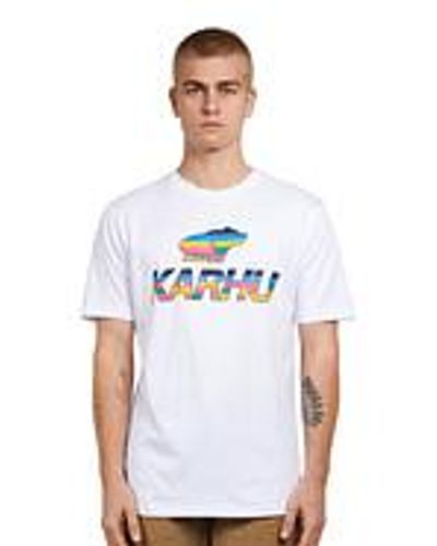 Karhu Team College Big Logo T-Shirt - Weiß