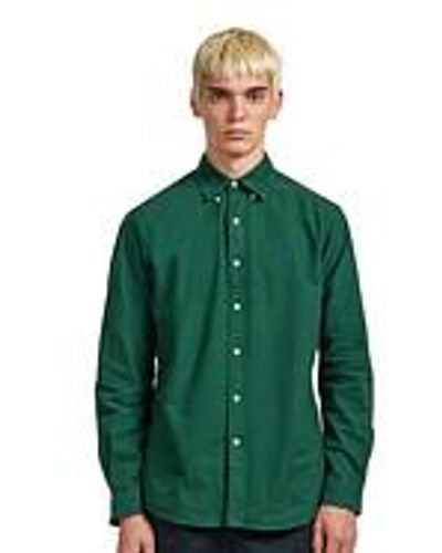 Polo Ralph Lauren Custom Fit Garment-Dyed Oxford Shirt - Grün