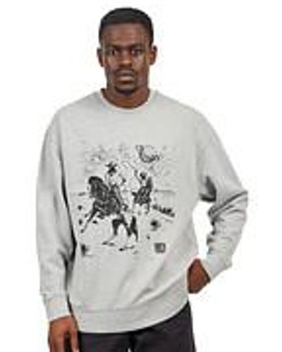 Levi's Relaxed Graphic Crew Neck Sweater - Grau