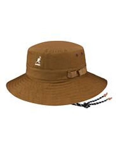 Kangol Utility Cords Jungle Hat - Braun