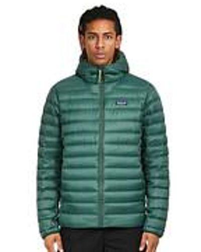 Patagonia Down Sweater Hoody - Grün