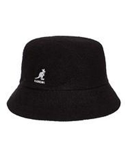Kangol Bermuda Bucket Hat - Schwarz