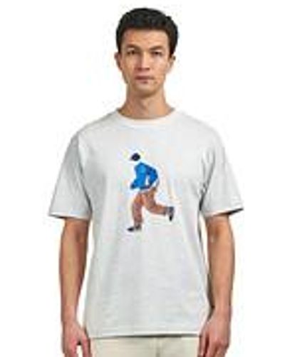New Balance Athletics Relaxed Sport Style T-Shirt - Grau