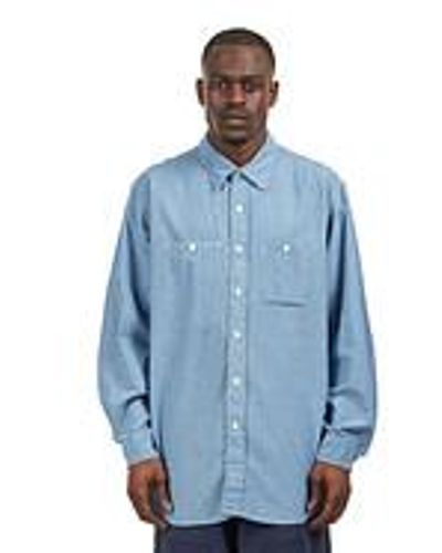 Engineered Garments Work Shirt - Blau