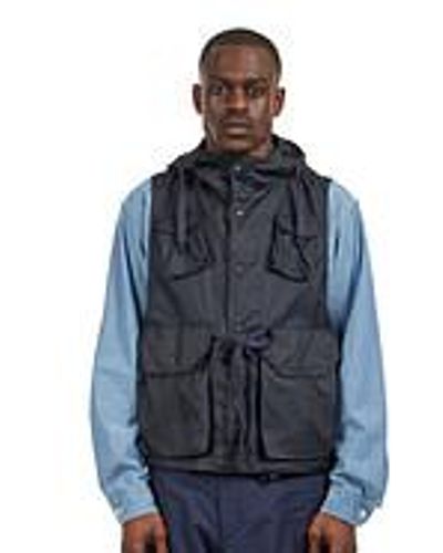 Engineered Garments Field Vest - Blau