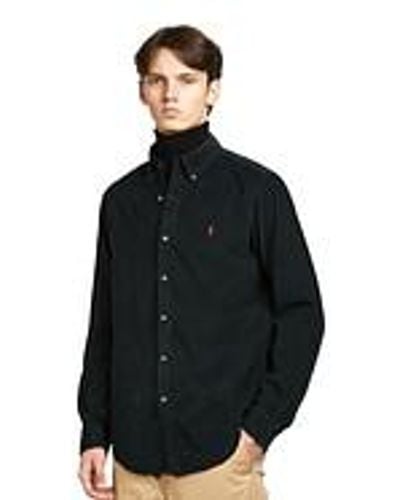 Polo Ralph Lauren Corduroy Long Sleeve Sport Shirt - Schwarz