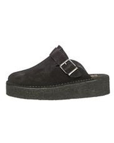 Clarks Trek Wedge Mule - Schwarz