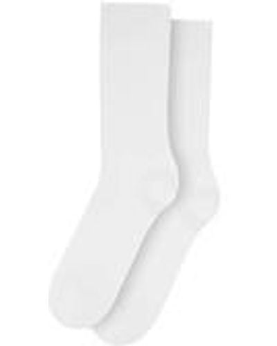 COLORFUL STANDARD Women Classic Organic Sock - Weiß