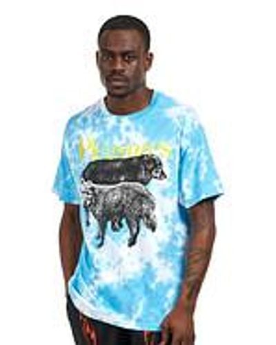 Pleasures Wet Dogs T-Shirt - Blau