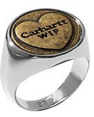 Carhartt Heart Ring - Schwarz