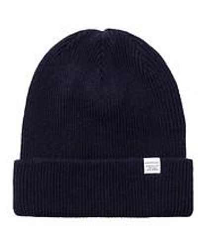 Norse Projects Norse Beanie - Blau