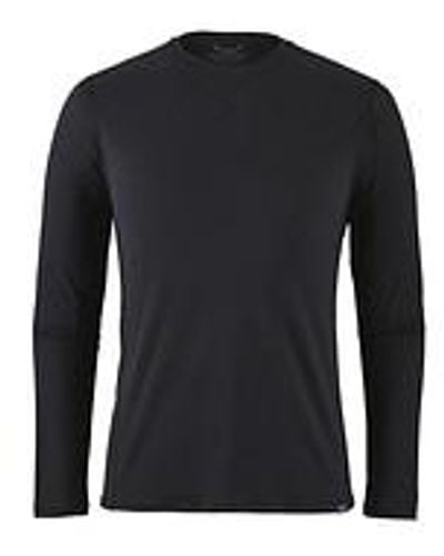 Patagonia Long-Sleeved Capilene® Cool Lightweight Shirt - Schwarz