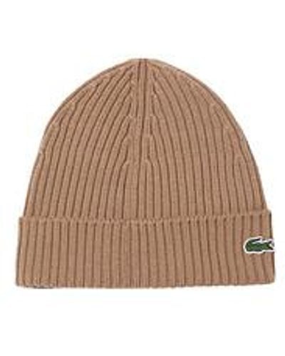 Lacoste Knitted Cap - Braun