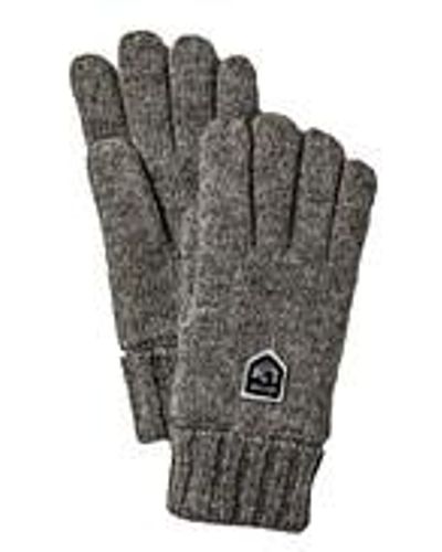 Hestra Basic Wool Glove - Grau