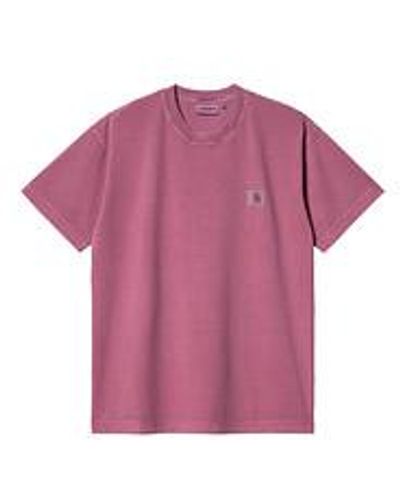 Carhartt S/S Nelson T-Shirt - Lila