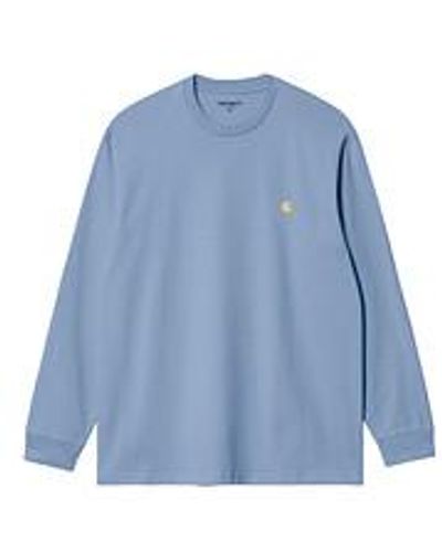 Carhartt L/S Chase T-Shirt - Blau