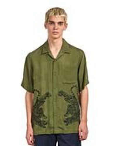 Maharishi Take Tora Summer Shirt - Grün