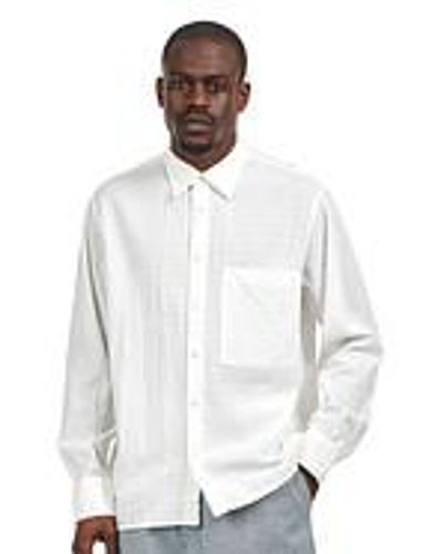 Universal Works Square Pocket Shirt - Weiß