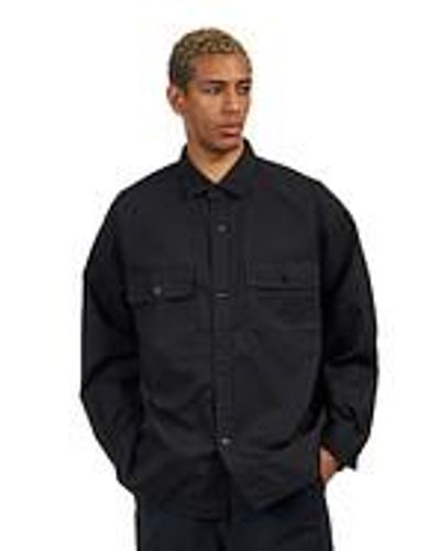 Nanamica Utility Light Wind Shirt - Schwarz