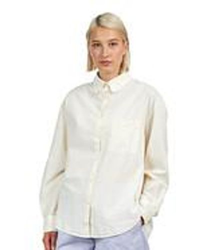 COLORFUL STANDARD Organic Oversized Shirt - Weiß
