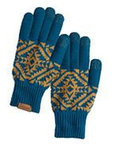 Pendleton Texting Glove - Blau