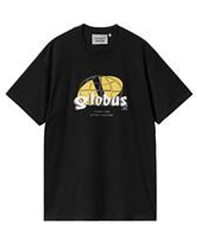Carhartt Globus S/S T-Shirt - Schwarz