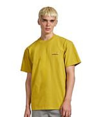 Carhartt S/S American Script T-Shirt - Gelb