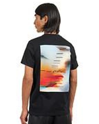 Fred Perry Abstract Graphic T-Shirt - Schwarz