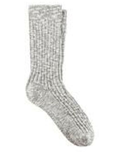 Birkenstock W Cotton Slub Socks - Grau