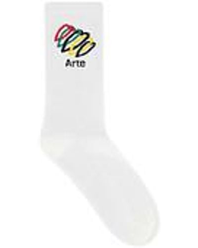 Arte' Hearts Socks - Weiß