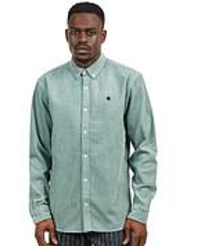 Carhartt L/S Madison Cord Shirt - Grün