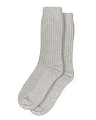 COLORFUL STANDARD Merino Wool Blend Sock - Grau