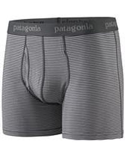Patagonia Essential Boxer Briefs - Grau
