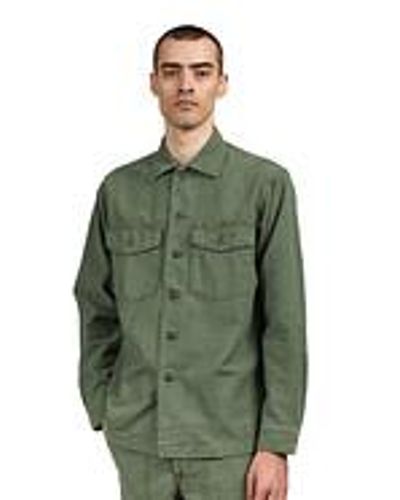 Orslow US Army Fatigue Shirt - Grün