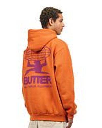Butter Goods All Terrain Pullover Hood - Orange