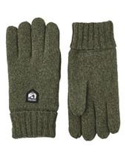 Hestra Basic Wool Glove - Grün