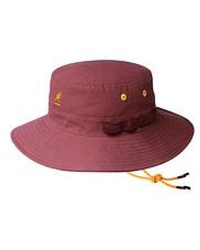 Kangol Utility Cords Jungle Hat - Lila