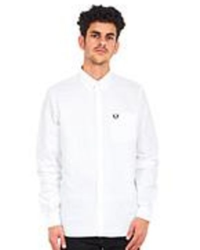Fred Perry Classic Oxford Shirt - Weiß