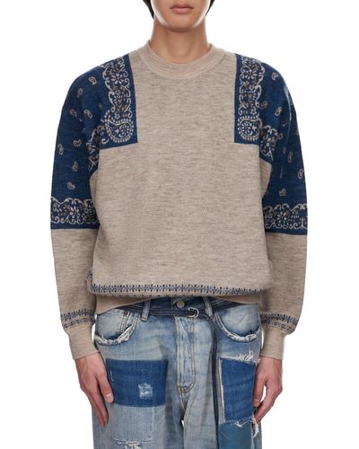Men's Kapital Crew neck sweaters from $255 | Lyst
