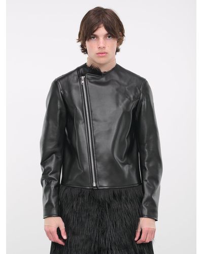 Comme des Garçons Leather jackets for Men | Online Sale up to 50% off | Lyst