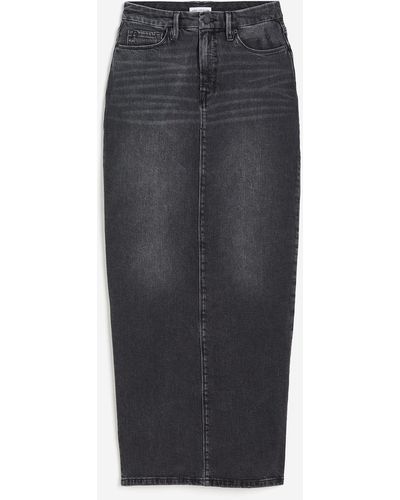 H&M Tube Maxi Skirt - Zwart