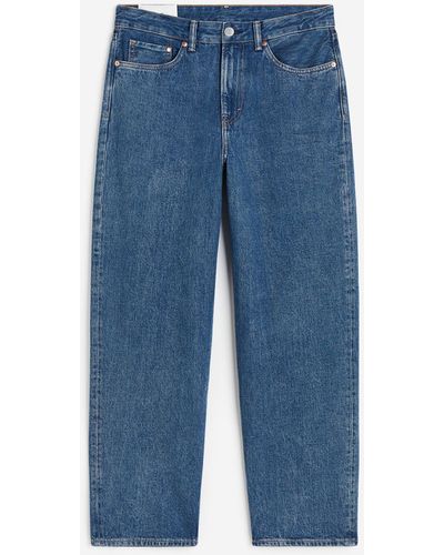 H&M Loose Jeans - Blauw