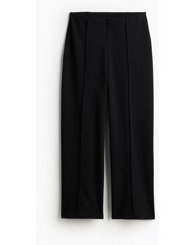 H&M Jupe-culotte en jersey crêpe - Noir