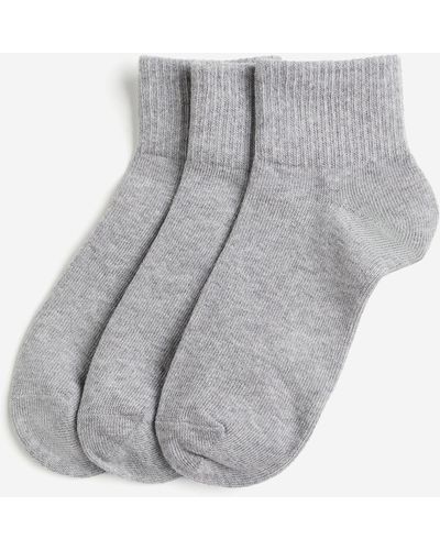 H&M Lot de 3 paires de chaussettes de sport DryMoveTM - Gris