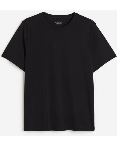 H&M T-shirt de sport DryMove - Noir