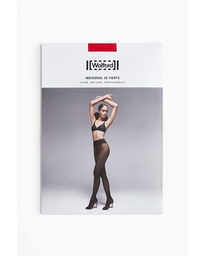 H&M Individual 20 Tights - Wit