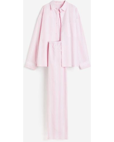 H&M Zweiteiliger Pyjama - Pink